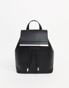 Рюкзак с планкой ASOS DESIGN-Черный