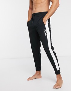 Джоггеры с манжетами BOSS bodywear-Черный