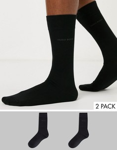 2 пары носков в подарочной упаковке BOSS bodywear-Черный