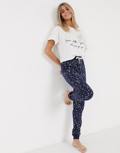 Пижамный комплект со штанами New Look-Белый