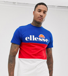 Футболка в стиле колор блок ellesse Larancia эксклюзивно для ASOS-Синий