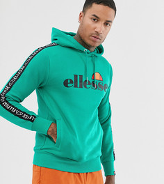 Зеленый худи с отделкой кантом на рукавах ellesse Lula эксклюзивно для ASOS
