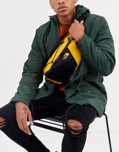 Черно-желтая сумка-кошелек на пояс The North Face Lumbnical L-Желтый