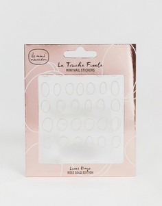 Стикеры для ногтей Le Mini Macaron La Touche Finale - Lunar Rings-Бесцветный