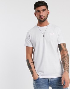 Футболка с принтом на груди Jack & Jones Originals-Белый