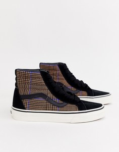 Кроссовки в клетку Vans SK8-Hi-Мульти