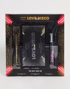 Новогодний подарочный набор для праздничного макияжа глаз NYX Professional Makeup - The Beat Goes On-Мульти