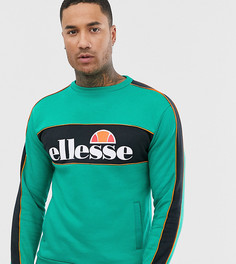 Зеленый свитшот колор блок ellesse Mirtilli эксклюзивно для ASOS