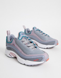 Серые кроссовки Reebok Daytona DMX-Серый
