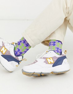 Носки с узором \"гусиная лапка\" ASOS DESIGN-Мульти