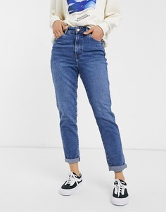 Синие джинсы в винтажном стиле New Look-Серый