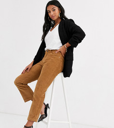 Светло-коричневые прямые брюки Vero Moda Petite-Светло-коричневый