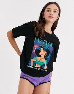 Пижама с дизайном \"принцесса Жасмин\" ASOS DESIGN-Мульти