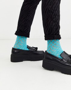 Носки до щиколотки с контрастными вставками на пятке ASOS DESIGN-Мульти