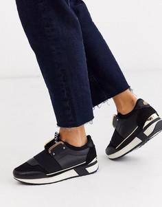 Черные кроссовки для бега River Island-Черный