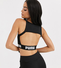 Черный спортивный бюстгальтер Puma эксклюзивно для ASOS