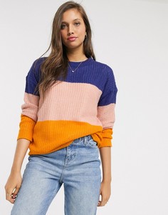 Джемпер в широкую полоску Brave Soul-Мульти