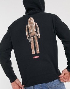 Черный худи с принтом Чубакки Levis x Star Wars Levis®