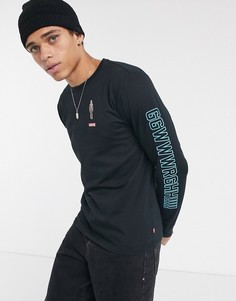 Черный лонгслив с принтом Чубакки Levis x Star Wars Levis®