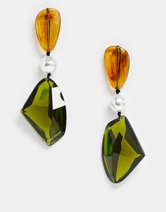 Серьги Freedom at Topshop-Мульти