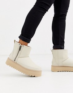 Классические байкерские ботинки UGG-Кремовый