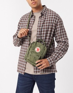 Зеленая сумка через плечо объемом 2,5 л Fjallraven Kanken-Зеленый