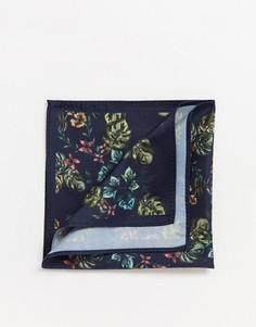 Платок для нагрудного кармана с цветочным принтом ASOS DESIGN-Мульти