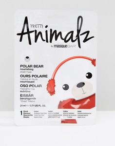 Маска-салфетка Pretty Animalz Polar Bear-Бесцветный Masque Bar