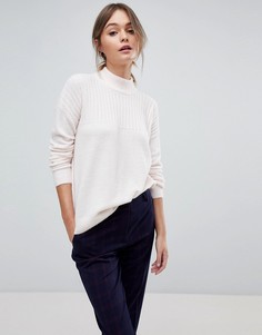 Джемпер с высоким воротником и отделкой Jack Wills-Розовый