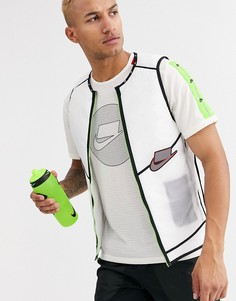 Белый жилет Nike Running Run Wild