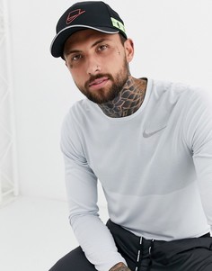 Черная кепка Nike Running-Черный