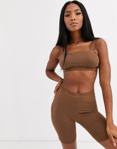 Нюдовый бралетт бандо Nubian Skin-Бежевый