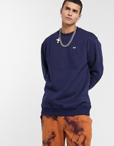Темно-синий свитшот классического кроя с логотипом Tommy Jeans