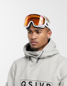 Белые горнолыжные очки Quiksilver Browdy-Белый