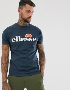 Темно-синяя футболка ellesse-Темно-синий