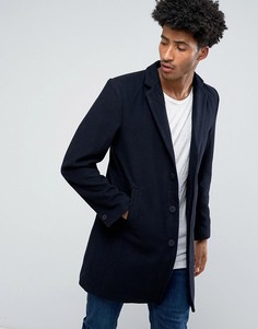 Крутка с добавлением шерсти Bellfield-Темно-синий