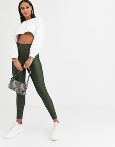 Леггинсы ASOS DESIGN disco-Зеленый