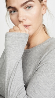 Beyond Yoga Keep In Line Cropped Pullover