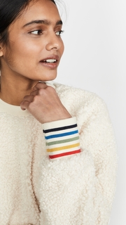 SUNDRY Oversized Sherpa Sweatshirt