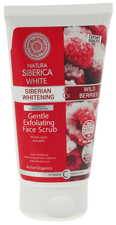 Скраб для лица Natura Siberica White Малина 150 мл