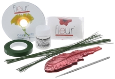 Набор для лепки FLEUR для создания цветов из холодного фарфора "Одуванчик"