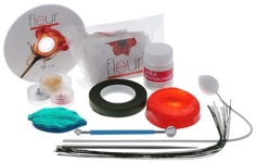 Набор для лепки FLEUR для создания цветов из холодного фарфора "Роза"