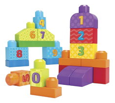 Конструктор пластиковый Mattel inc Mega Bloks Учимся Считать