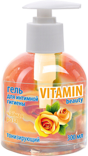 Гель Vitamin для интимной гигиены Чайная роза 300 мл