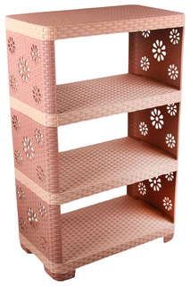 Этажерка АЛЬТЕРНАТИВА Плетенка М2552 Какао Alternativa