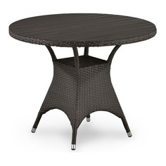 Кофейный столик Afina 74х96х96 см, коричневый
