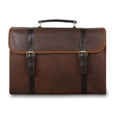 Портфель мужской кожаный Ashwood Leather Walter Tornado