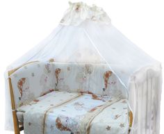 Комплект для детской кроватки Осьминожка Мишкин сон 7 пр.