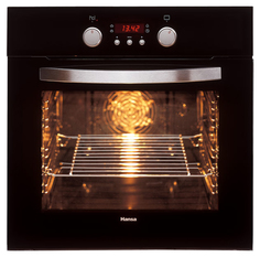 Встраиваемый электрический духовой шкаф Hansa BOEB64190055 Black