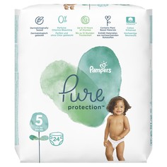 Подгузники Pampers Pure Protection 11+ кг, размер 5, 24 шт.